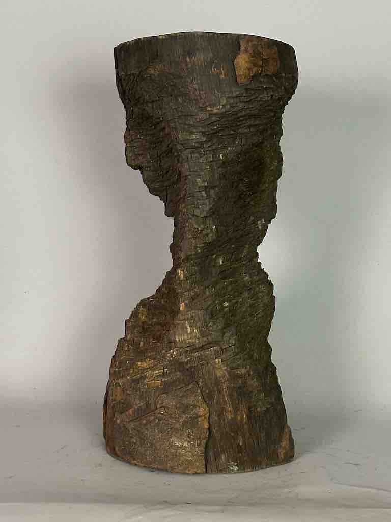 African Woodblock Stool Transformational & Sculptural- Ivory Coast