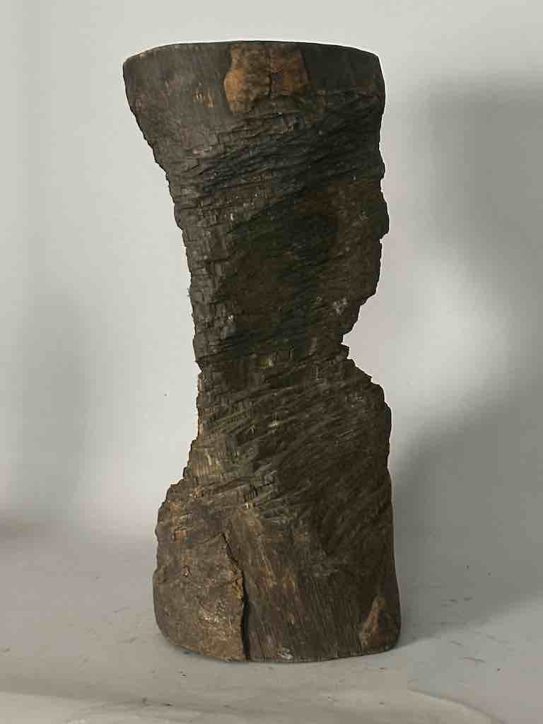 African Woodblock Stool Transformational & Sculptural- Ivory Coast