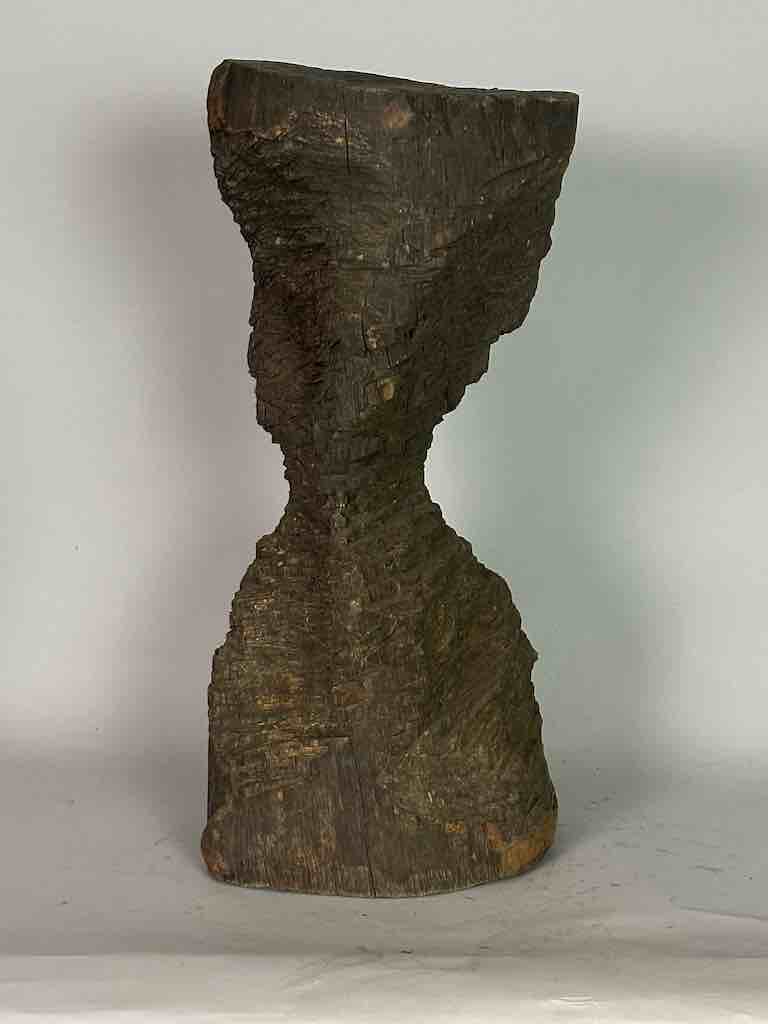 African Woodblock Stool Transformational & Sculptural- Ivory Coast