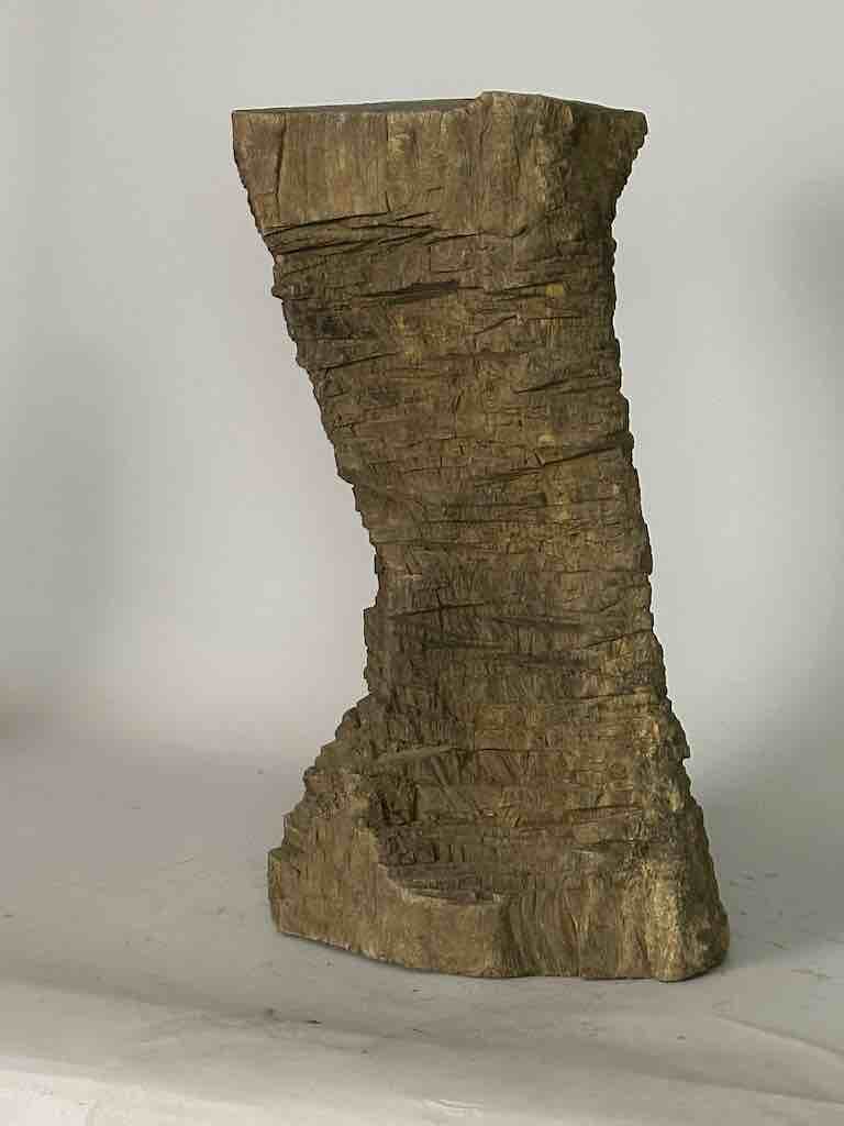 African Woodblock Stool Transformational & Sculptural- Ivory Coast