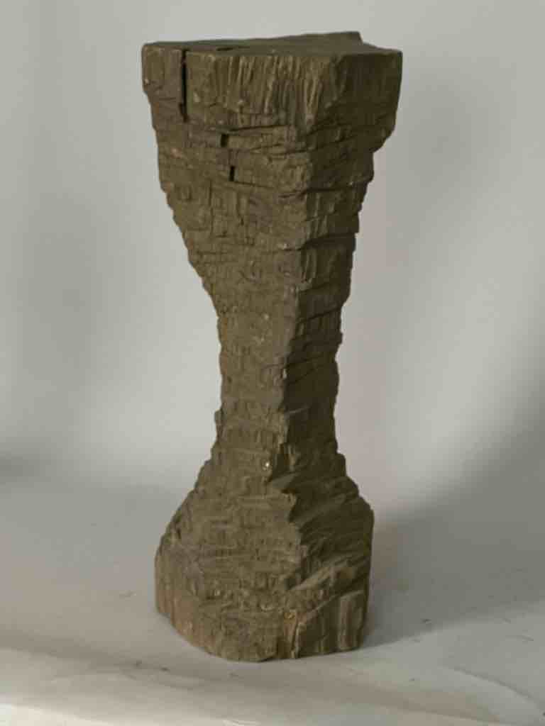 African Woodblock Stool Transformational & Sculptural- Ivory Coast