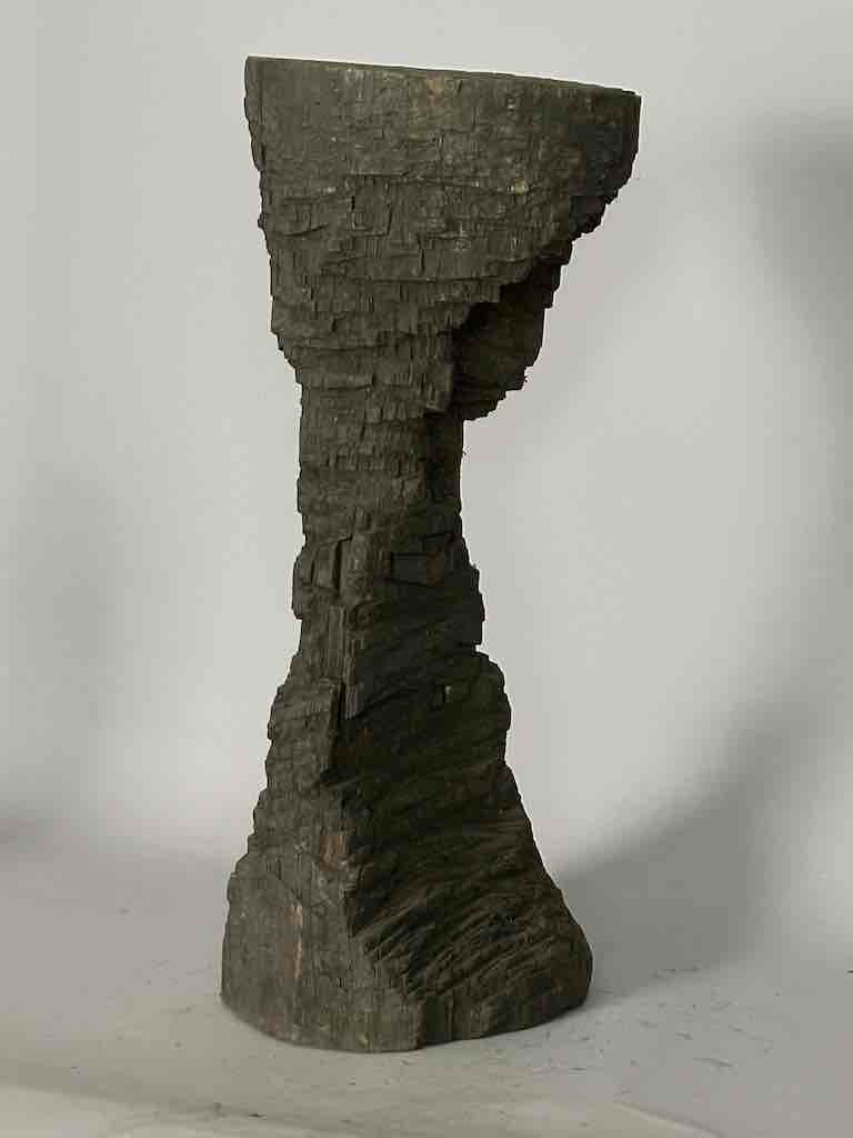 African Woodblock Stool Transformational & Sculptural- Ivory Coast