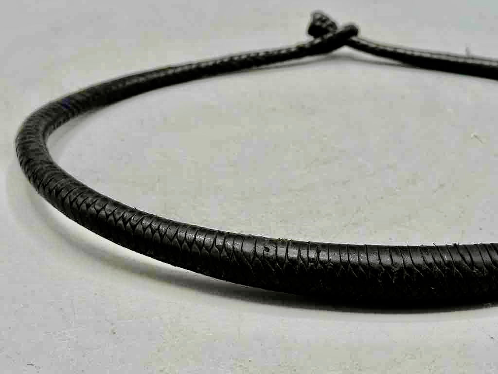 Tightly Woven Leather Colorful Choker Necklace - Mali
