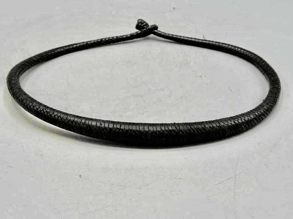 Tightly Woven Leather Colorful Choker Necklace - Mali