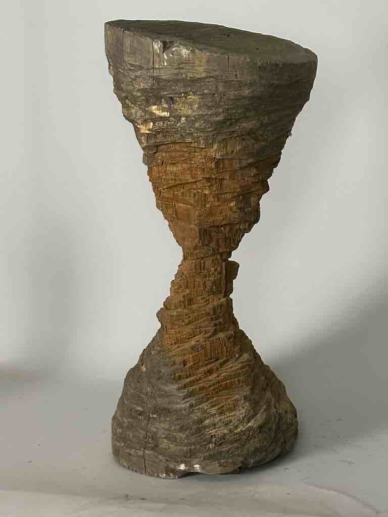 African Woodblock Stool Transformational & Sculptural- Ivory Coast