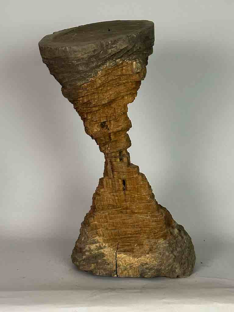 African Woodblock Stool Transformational & Sculptural- Ivory Coast