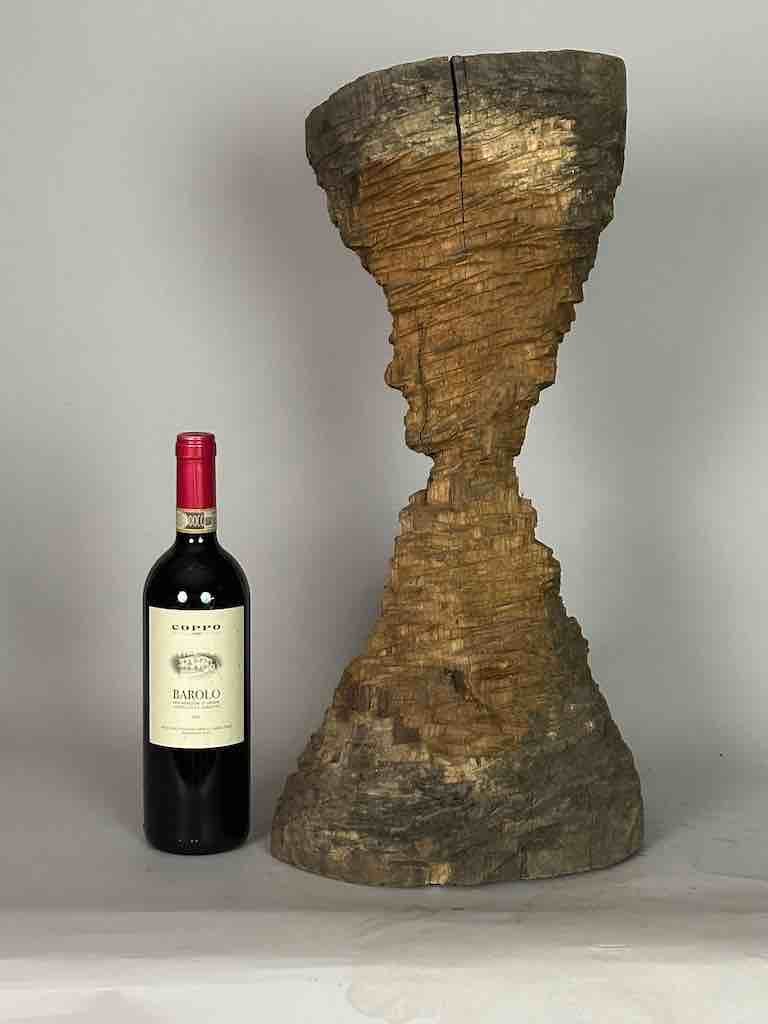 African Woodblock Stool Transformational & Sculptural- Ivory Coast