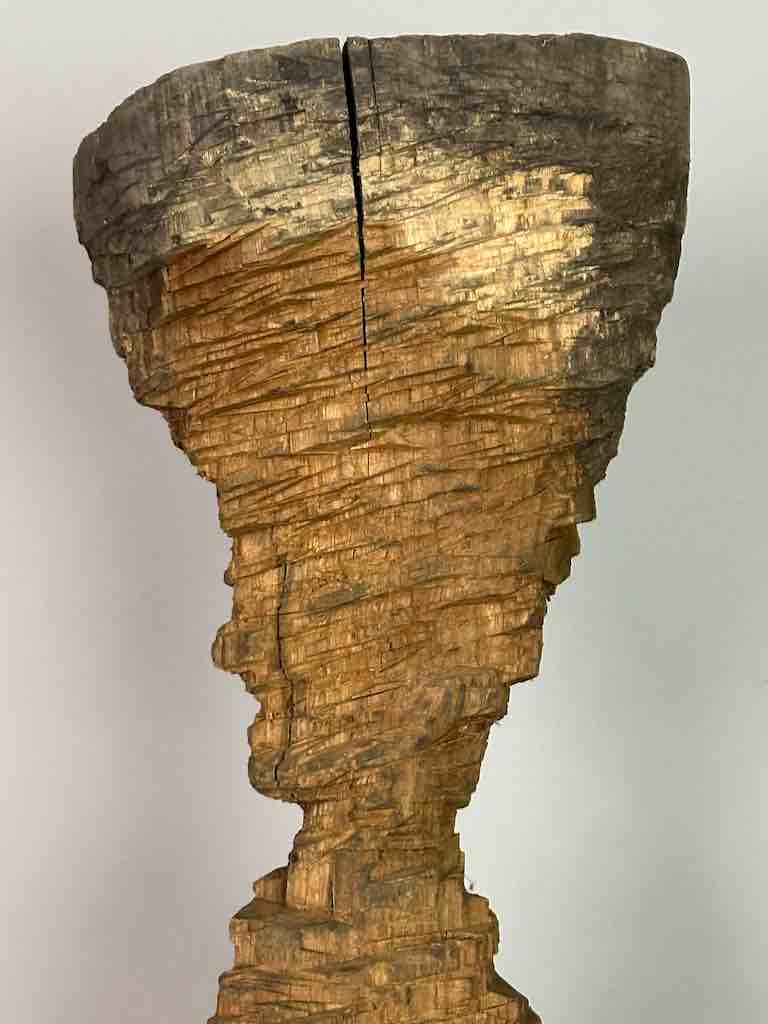 African Woodblock Stool Transformational & Sculptural- Ivory Coast