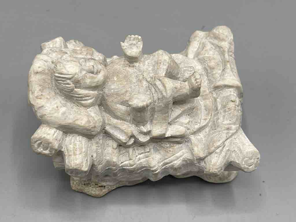 13-Piece Hand-Carved Soapstone Nativity - Viet Nam