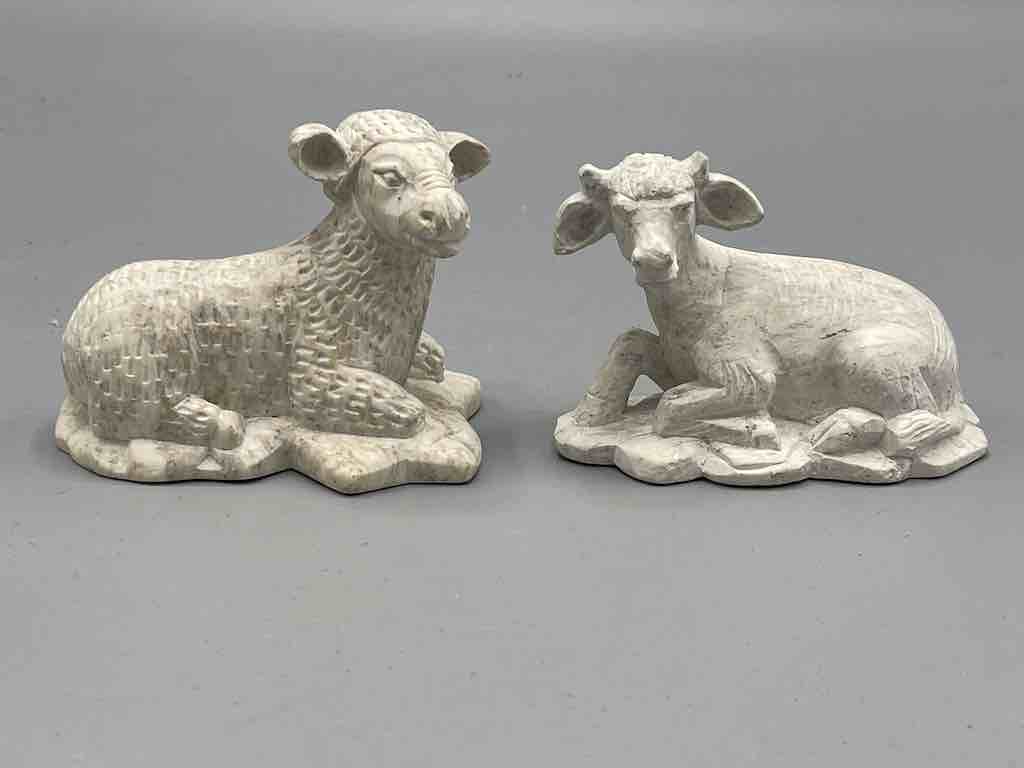 13-Piece Hand-Carved Soapstone Nativity - Viet Nam