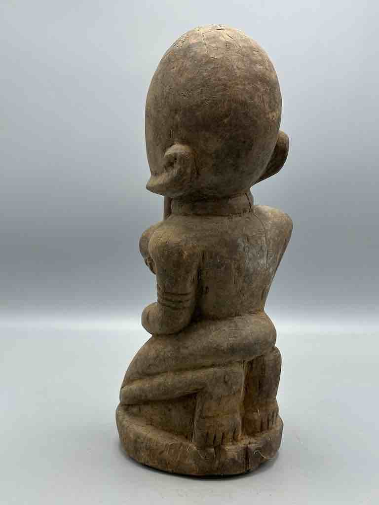 Vintage Dogon Male Figure Holding Penis - Mali