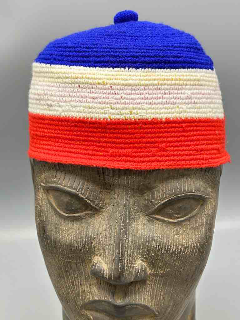 Large Size Woven Cotton African Kufi Men's Hat