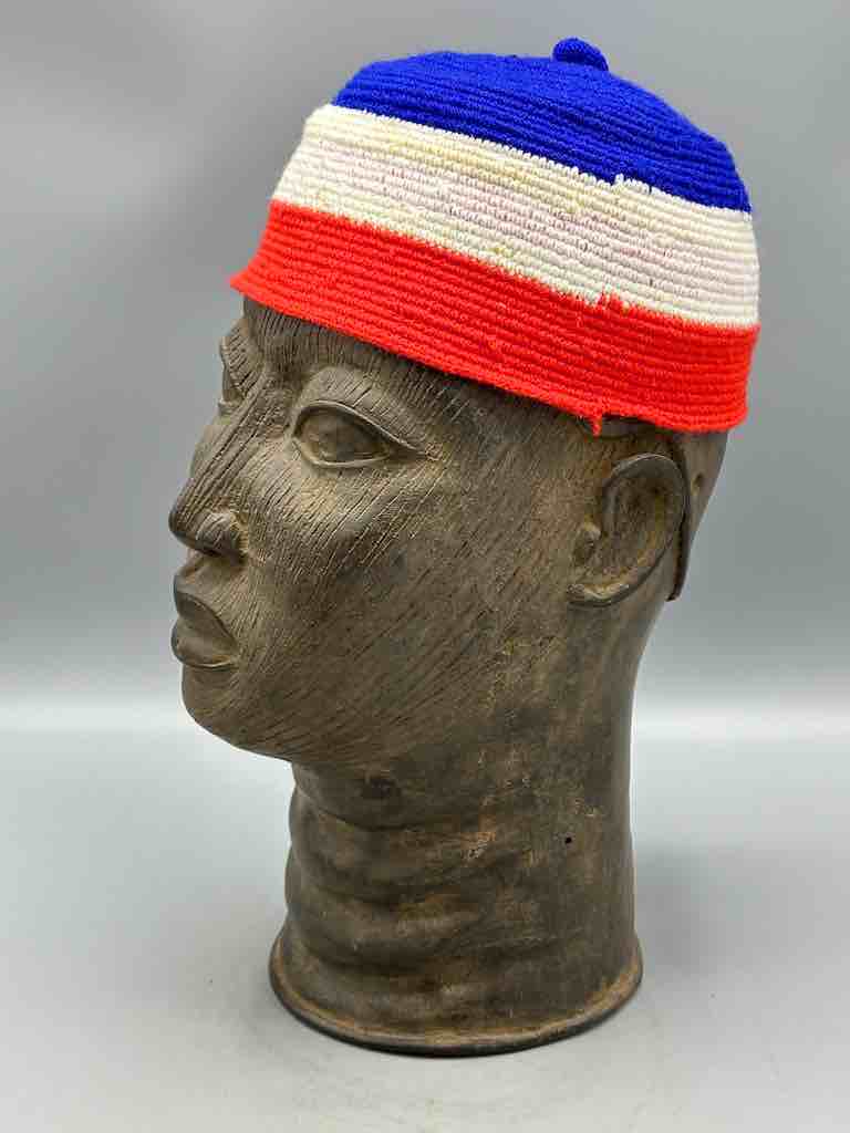 Large Size Woven Cotton African Kufi Men's Hat
