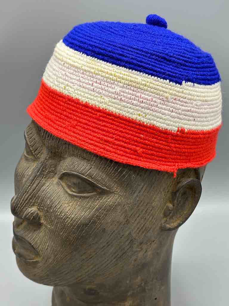 Large Size Woven Cotton African Kufi Men's Hat