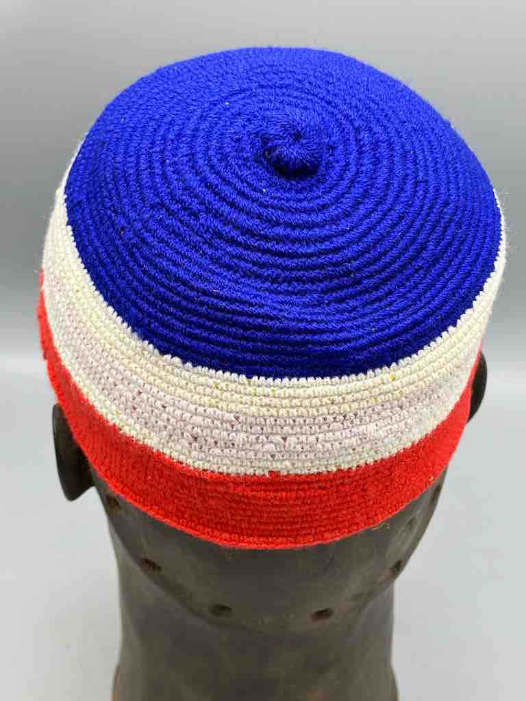 Large Size Woven Cotton African Kufi Men's Hat