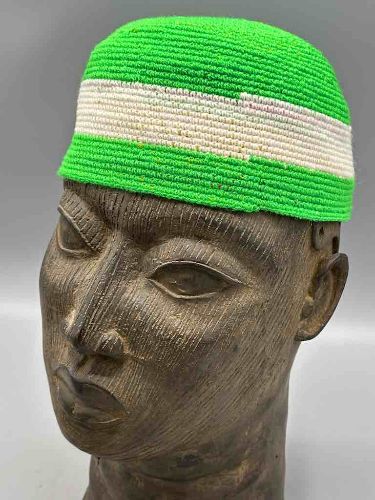 Large Size Woven Cotton African Kufi Men's Hat