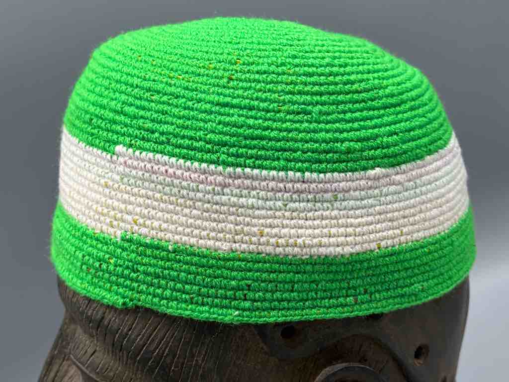 Large Size Woven Cotton African Kufi Men's Hat
