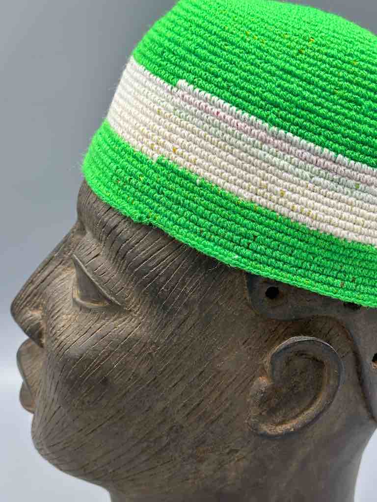 Large Size Woven Cotton African Kufi Men's Hat