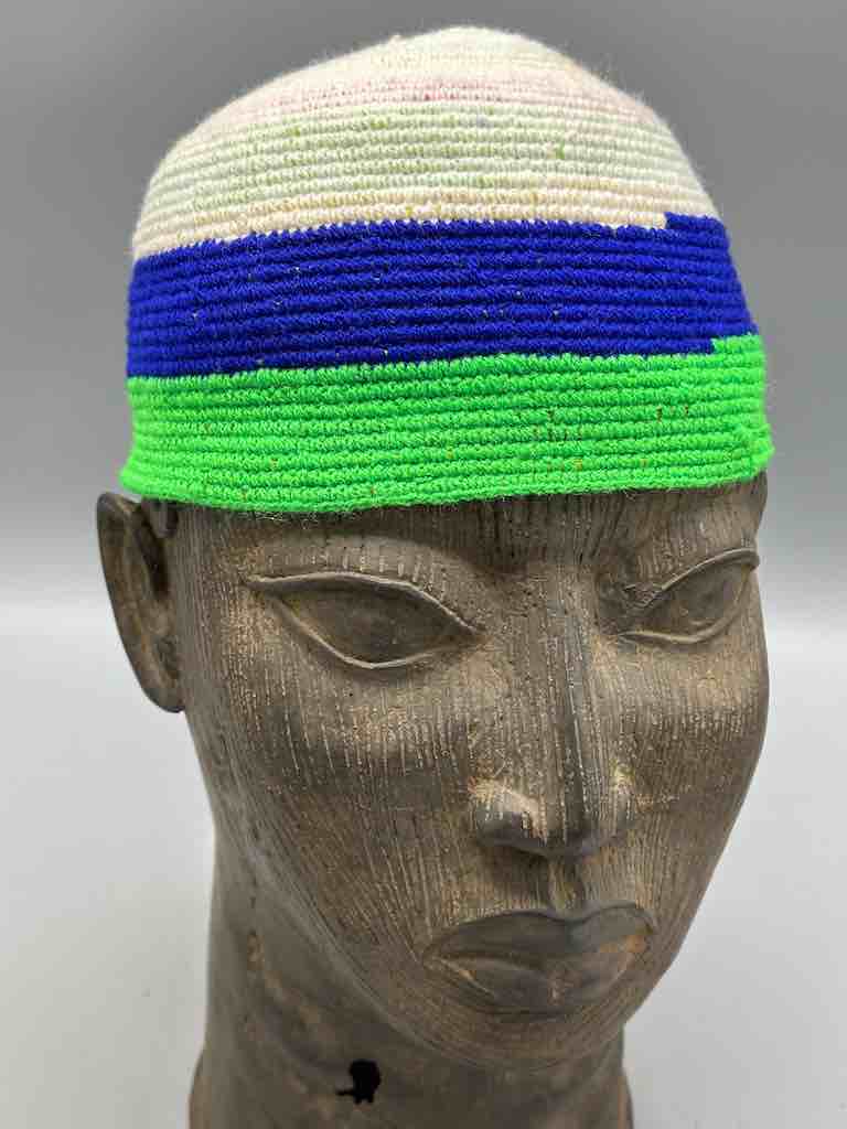 Large Size Woven Cotton African Kufi Men's Hat