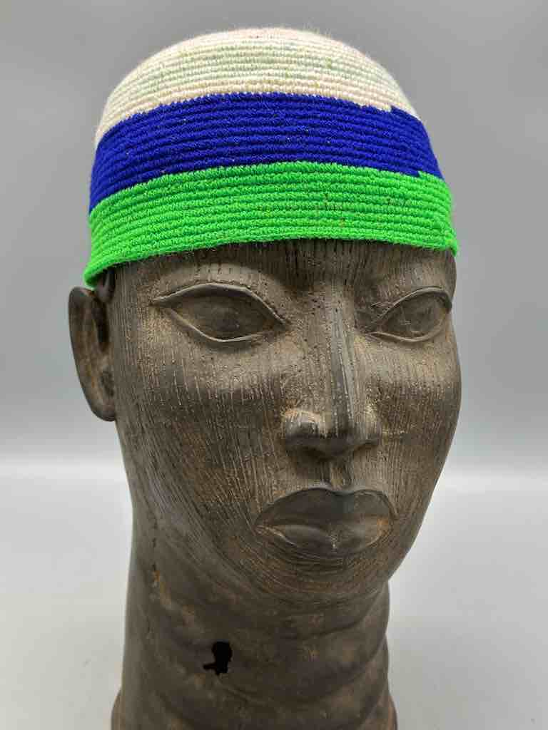 Large Size Woven Cotton African Kufi Men's Hat