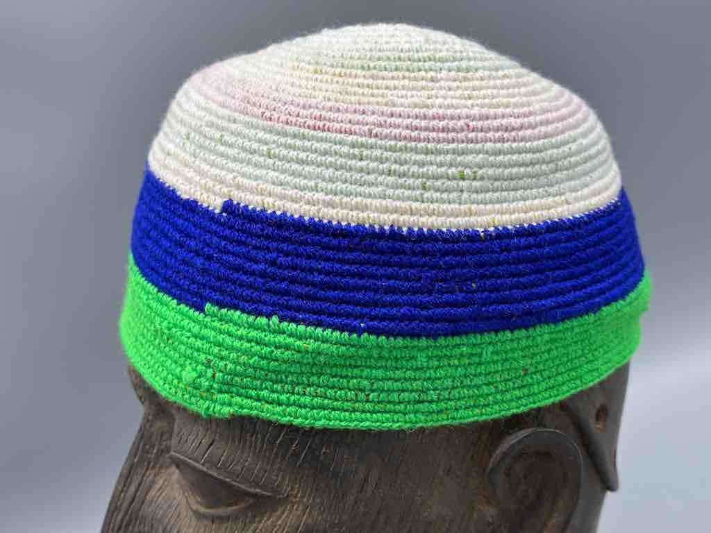 Large Size Woven Cotton African Kufi Men's Hat