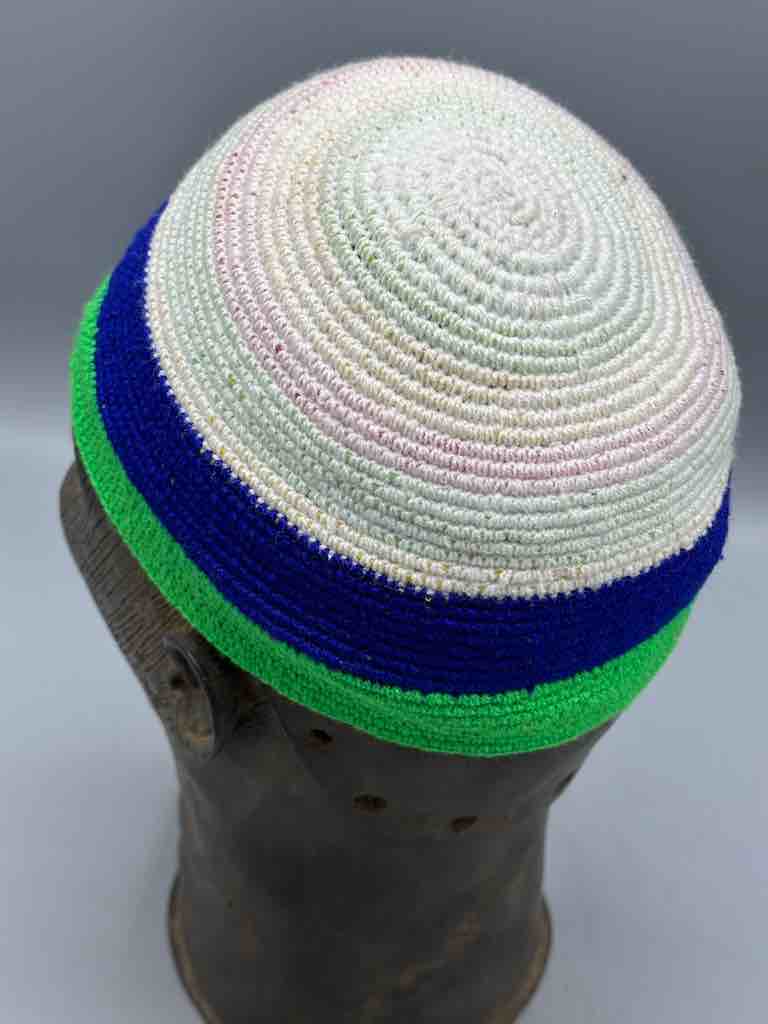 Large Size Woven Cotton African Kufi Men's Hat