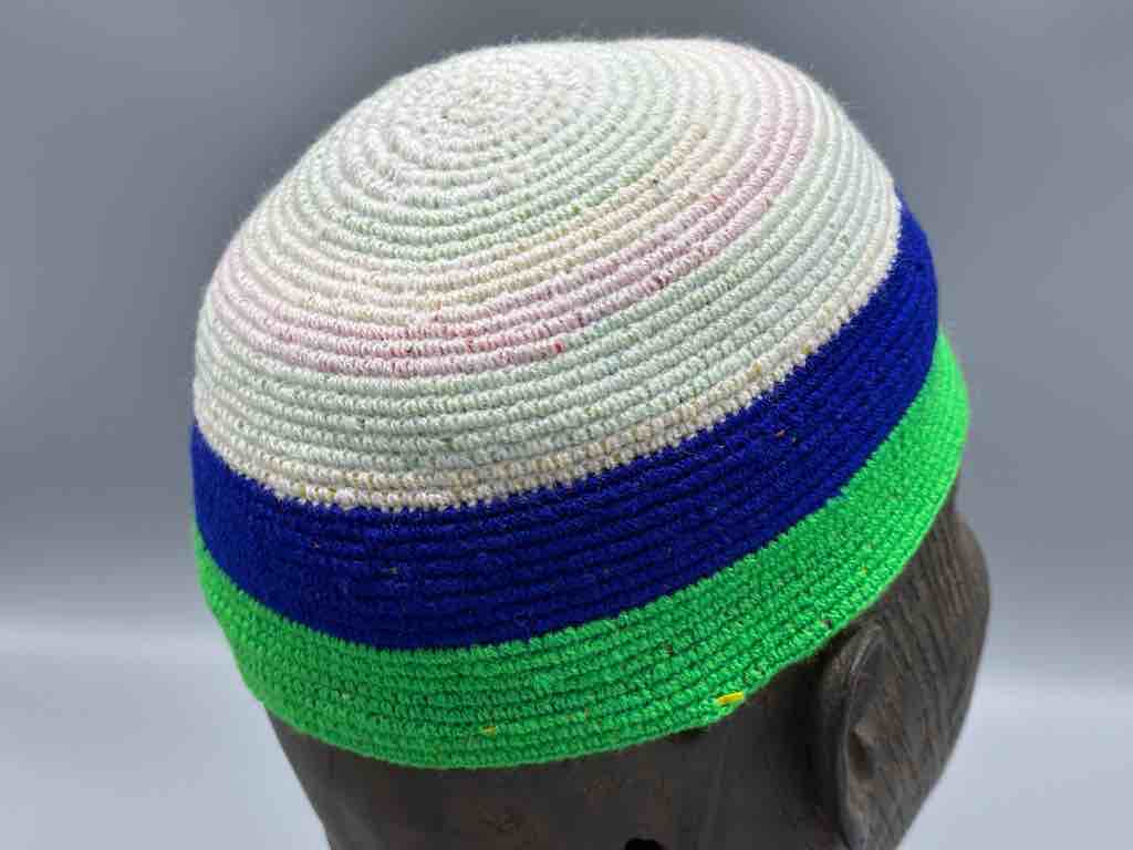 Large Size Woven Cotton African Kufi Men's Hat
