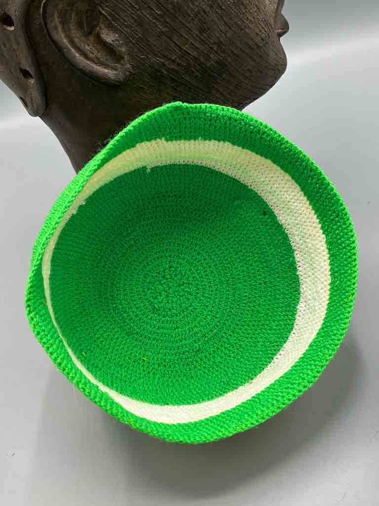 Large Size Woven Cotton African Kufi Men's Hat
