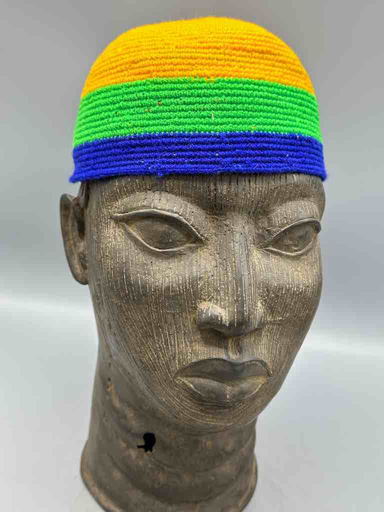 Large Size Woven Cotton African Kufi Men's Hat