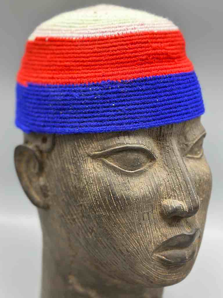 Large Size Woven Cotton African Kufi Men's Hat