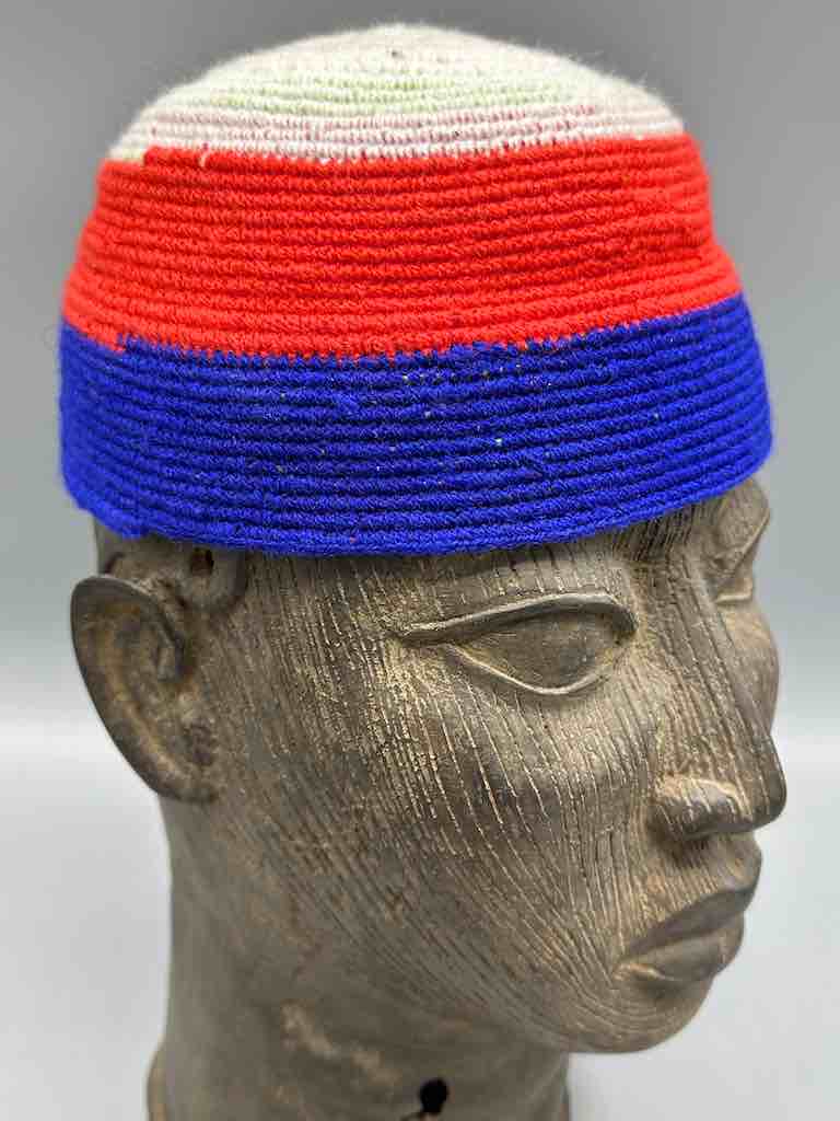 Large Size Woven Cotton African Kufi Men's Hat