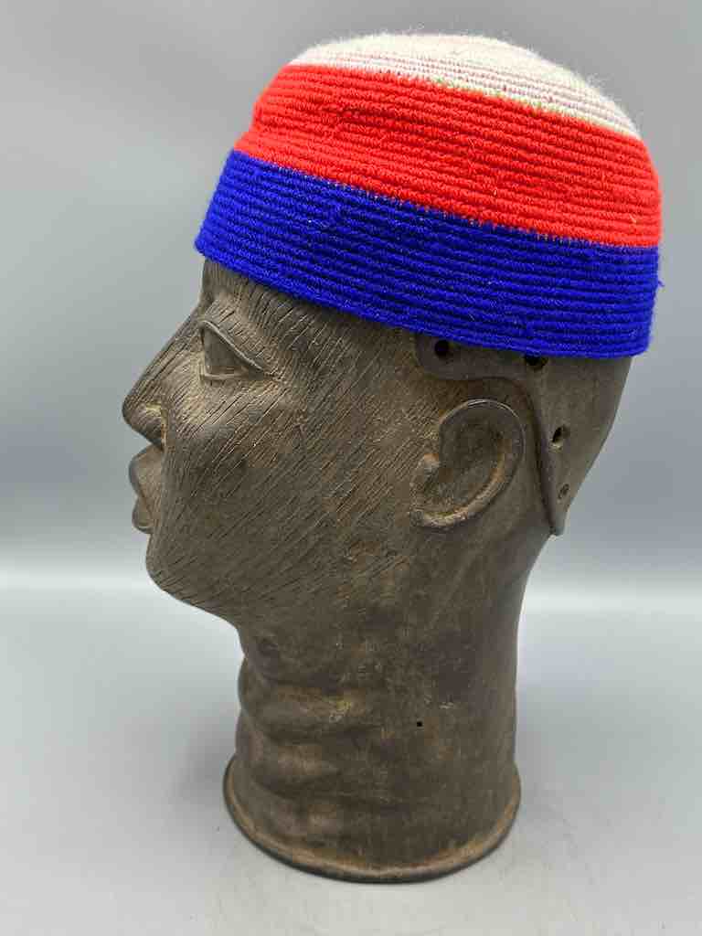 Large Size Woven Cotton African Kufi Men's Hat