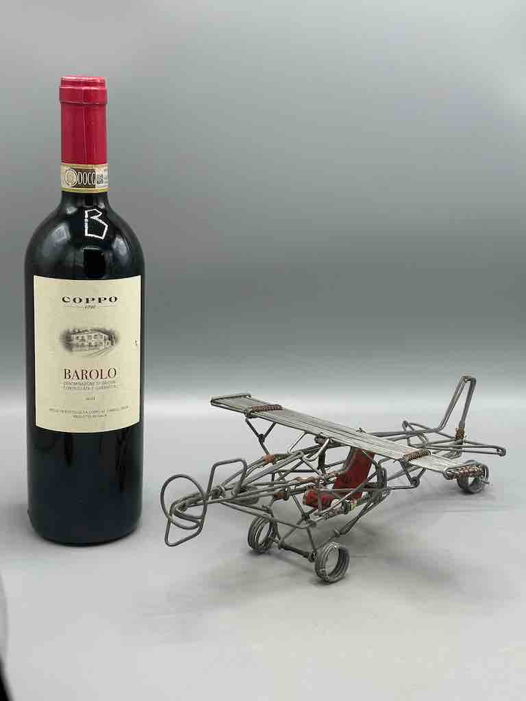 African Recycled Wire Toy Single Propellor Airplane - Niger