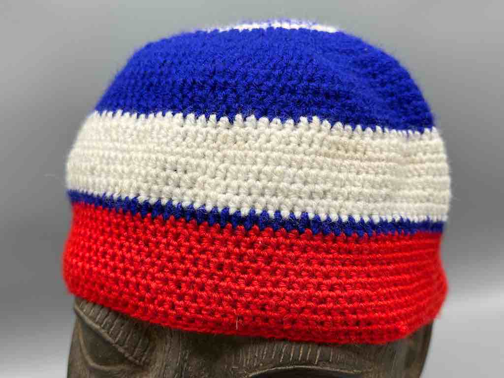 Unique 100% cotton knit kufi African men's hat
