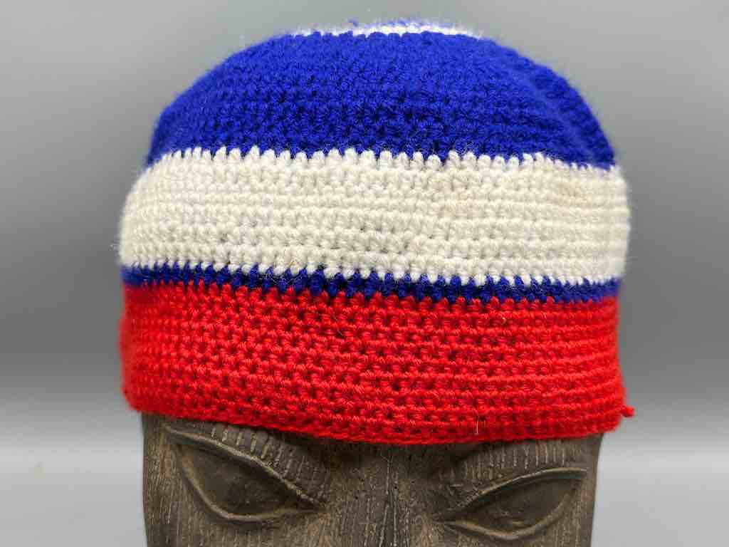 Unique 100% cotton knit kufi African men's hat