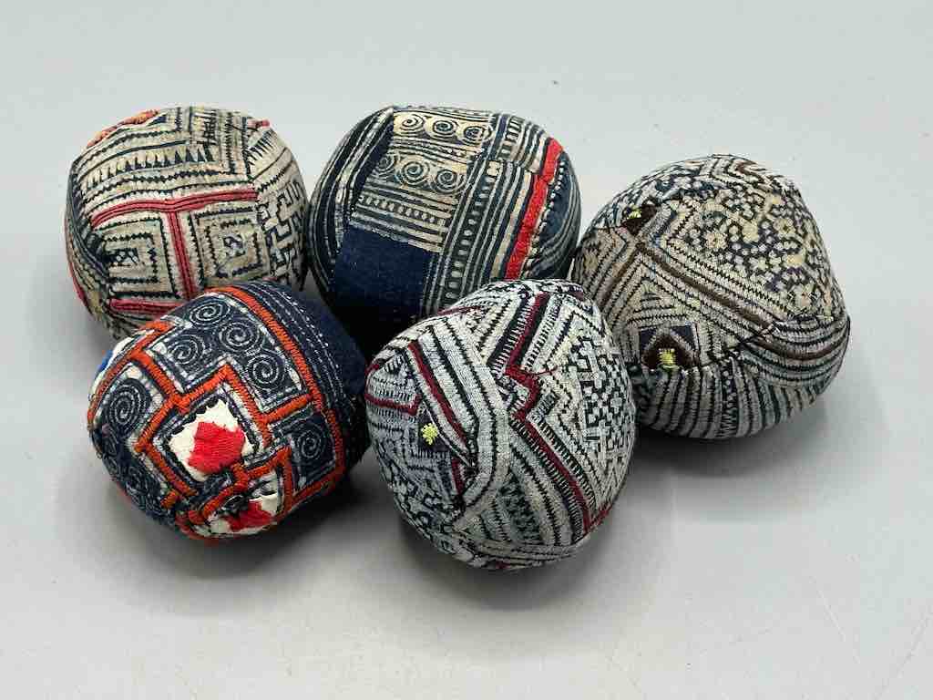Hmong Tribal Vietnamese Vintage Cloth Ball