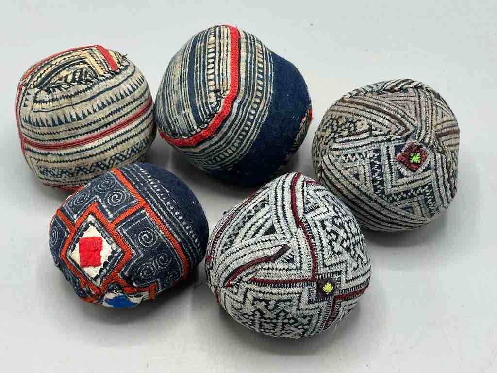 Hmong Tribal Vietnamese Vintage Cloth Ball