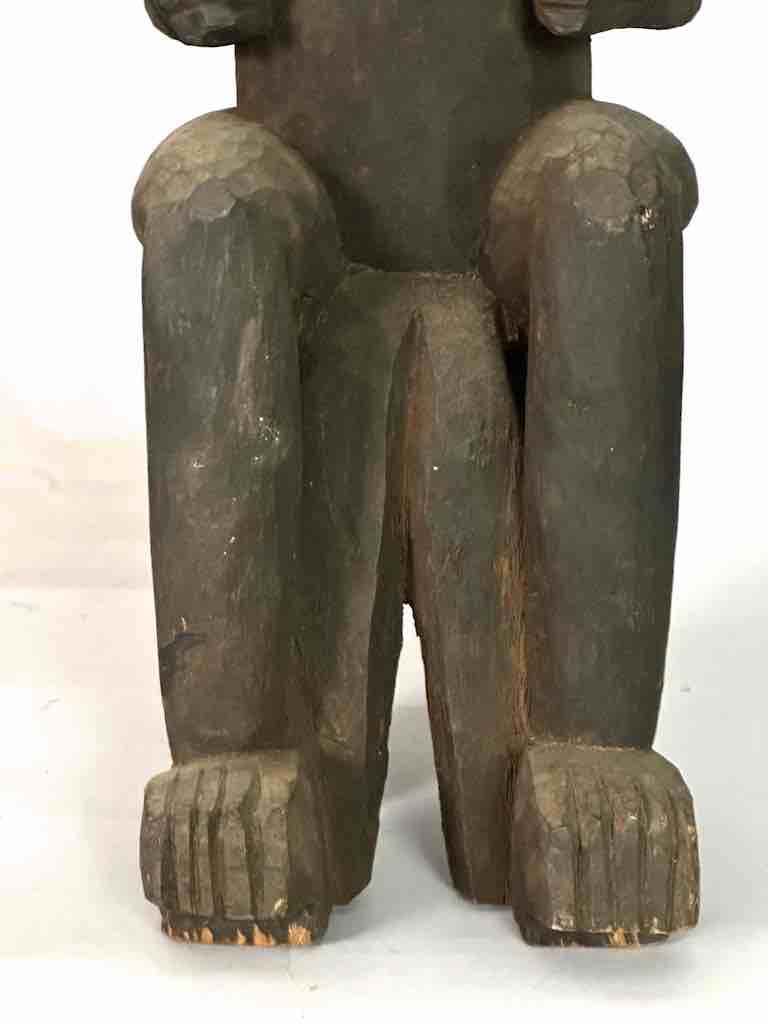 Senufo Mother and Child Spirit Statue | 29"
