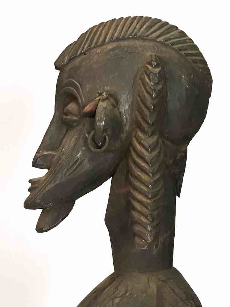 Senufo Mother and Child Spirit Statue | 29"