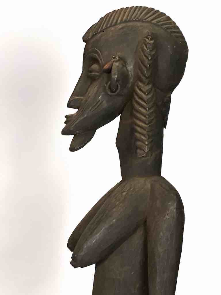 Senufo Mother and Child Spirit Statue | 29"