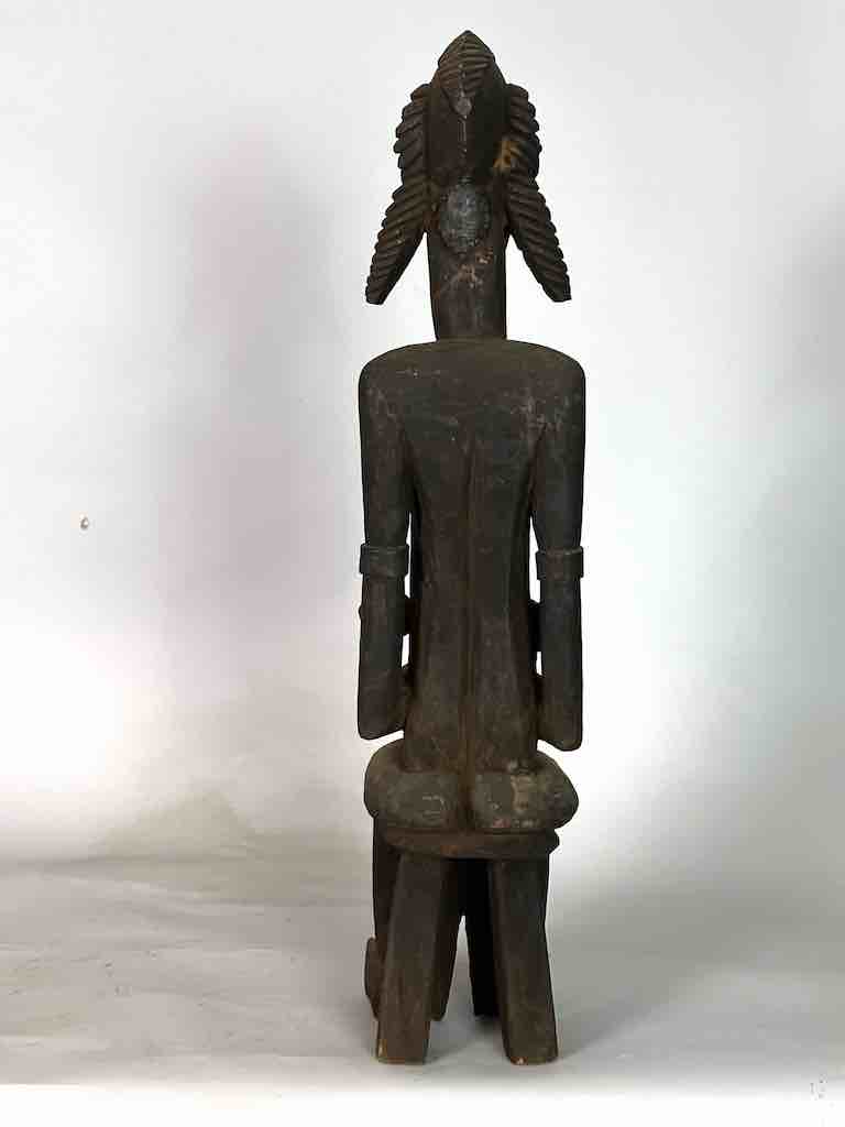 Senufo Mother and Child Spirit Statue | 29"