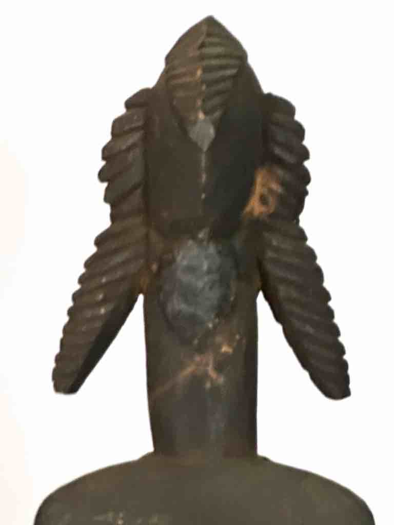 Senufo Mother and Child Spirit Statue | 29"