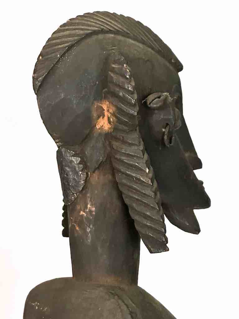 Senufo Mother and Child Spirit Statue | 29"