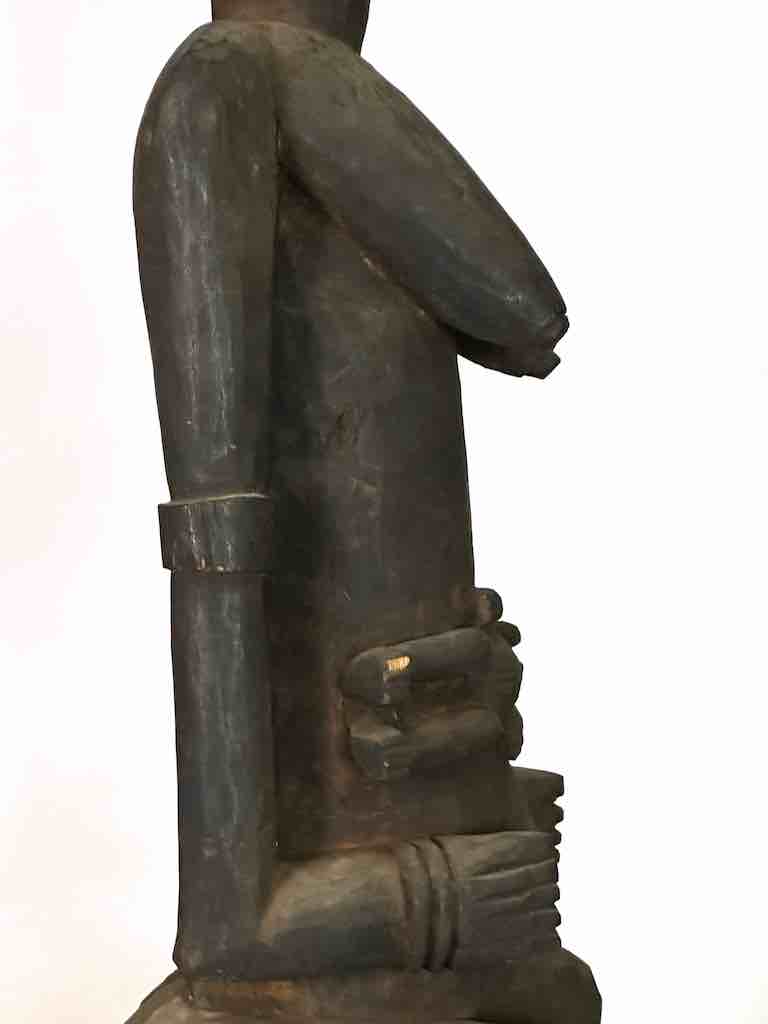 Senufo Mother and Child Spirit Statue | 29"