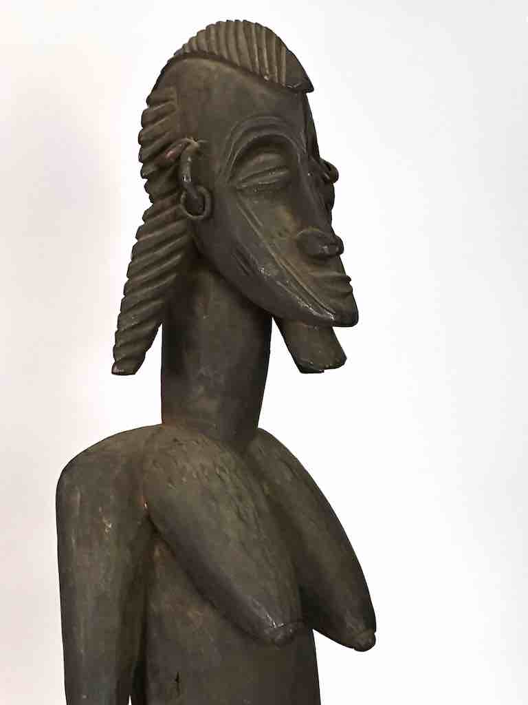 Senufo Mother and Child Spirit Statue | 29"