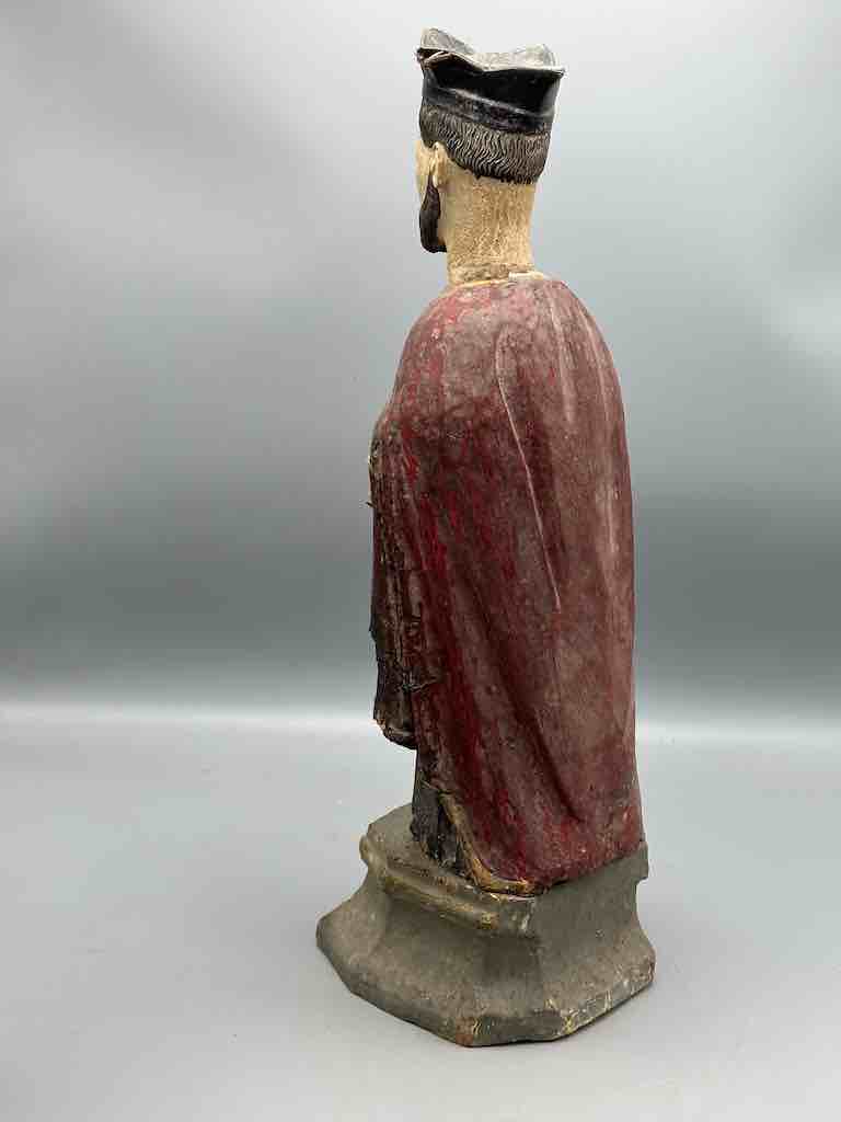 Antique Vietnamese Catholic Male Saint Figure
