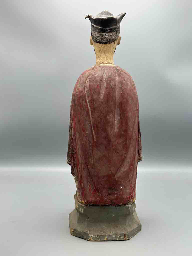 Antique Vietnamese Catholic Male Saint Figure