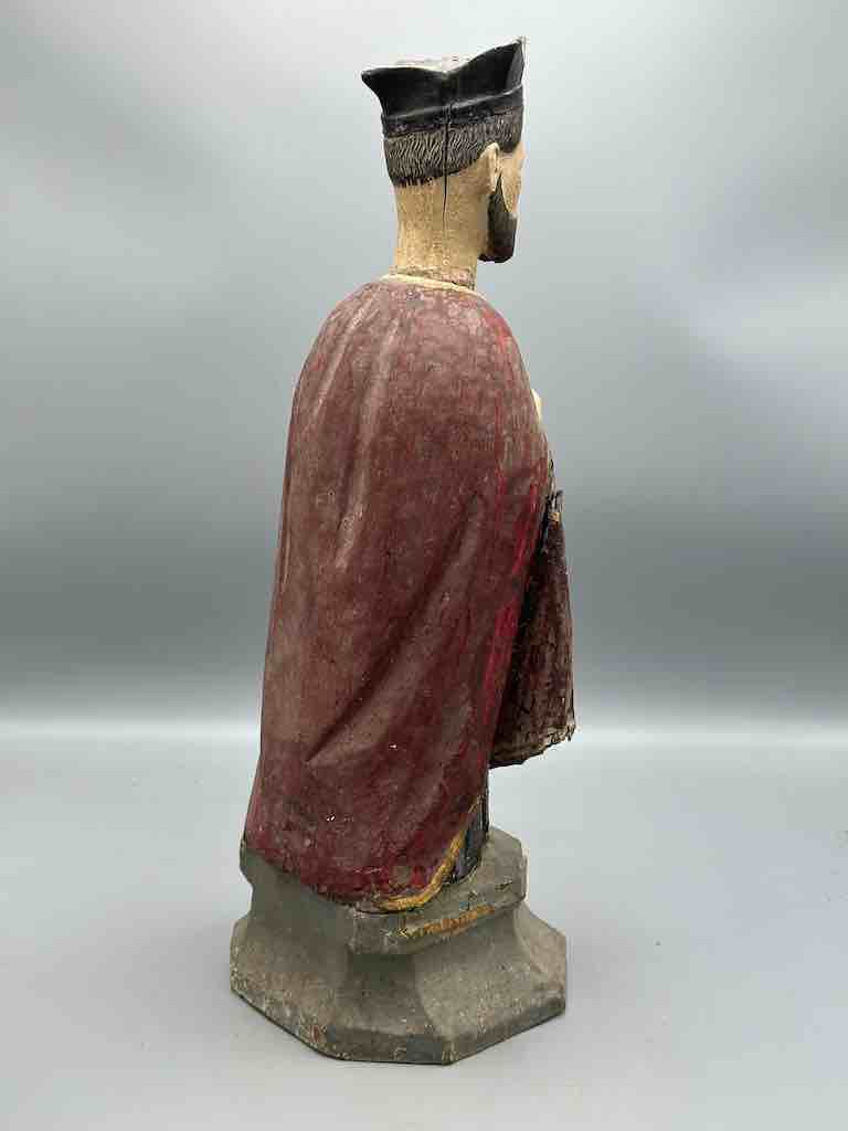Antique Vietnamese Catholic Male Saint Figure