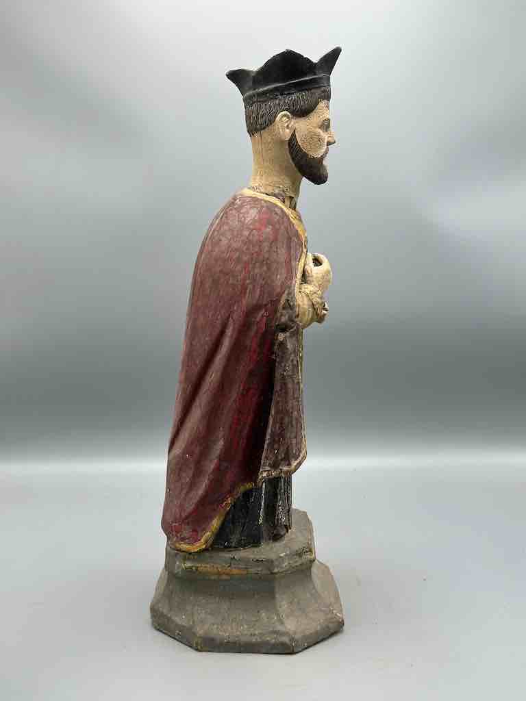 Antique Vietnamese Catholic Male Saint Figure