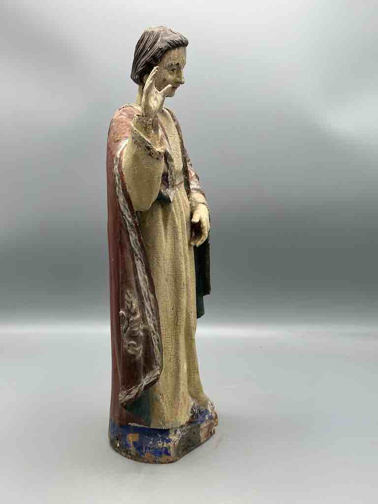 Antique Vietnamese Catholic Male Saint Figure